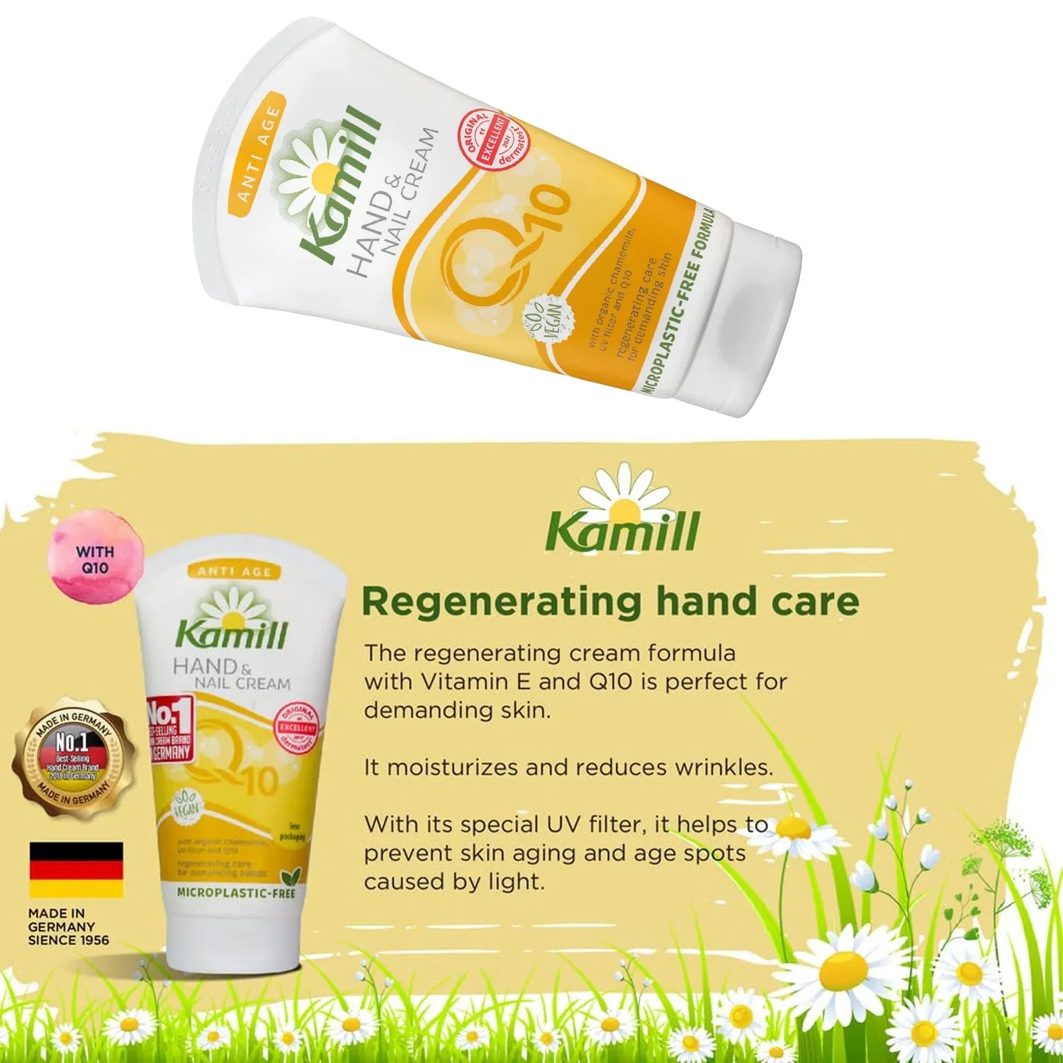 Kamill Hand & Nail Cream Anti Age Q10 - 75ml