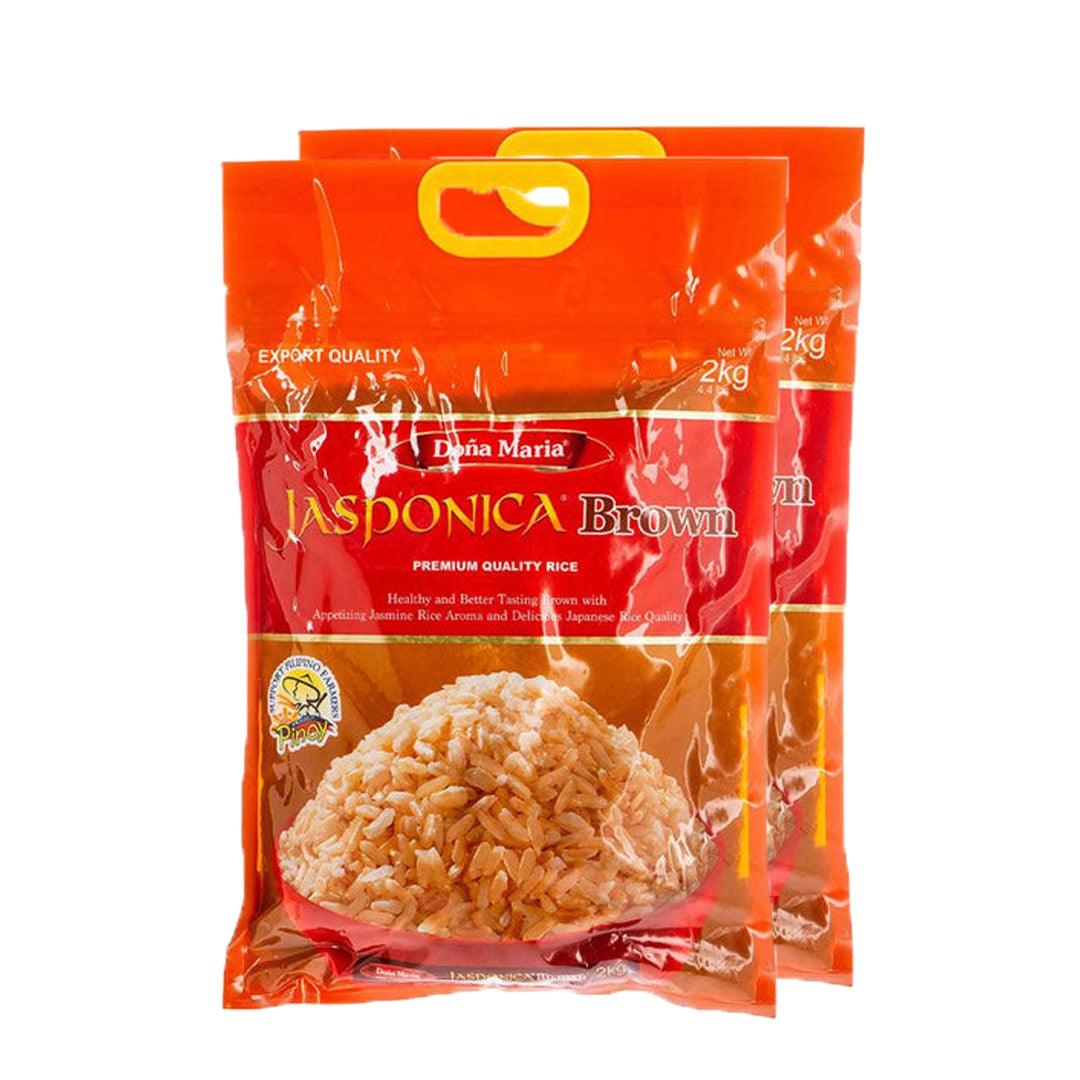 Dona Maria Jasponica Brown Rice - 2Kg (1+1) Offer