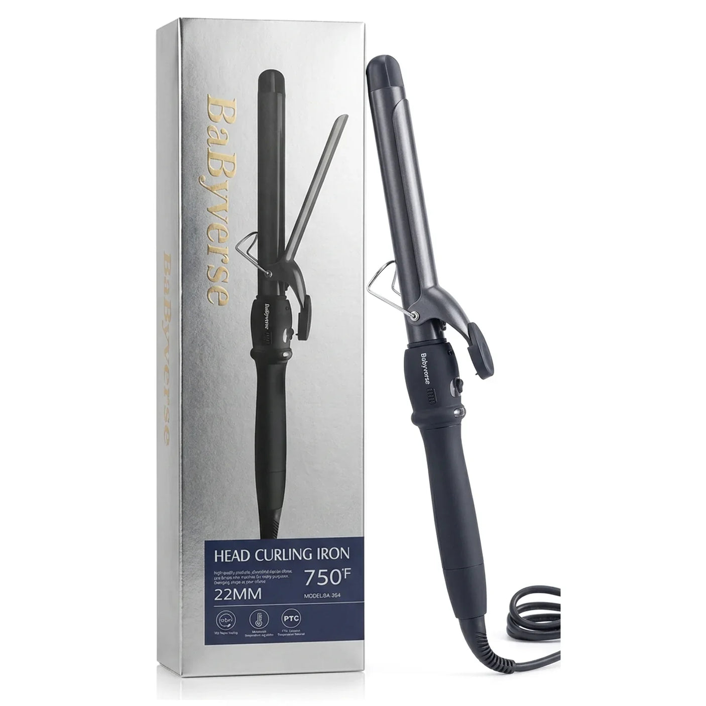 BaByverse Head Curling Iron Hair Curler BA-264