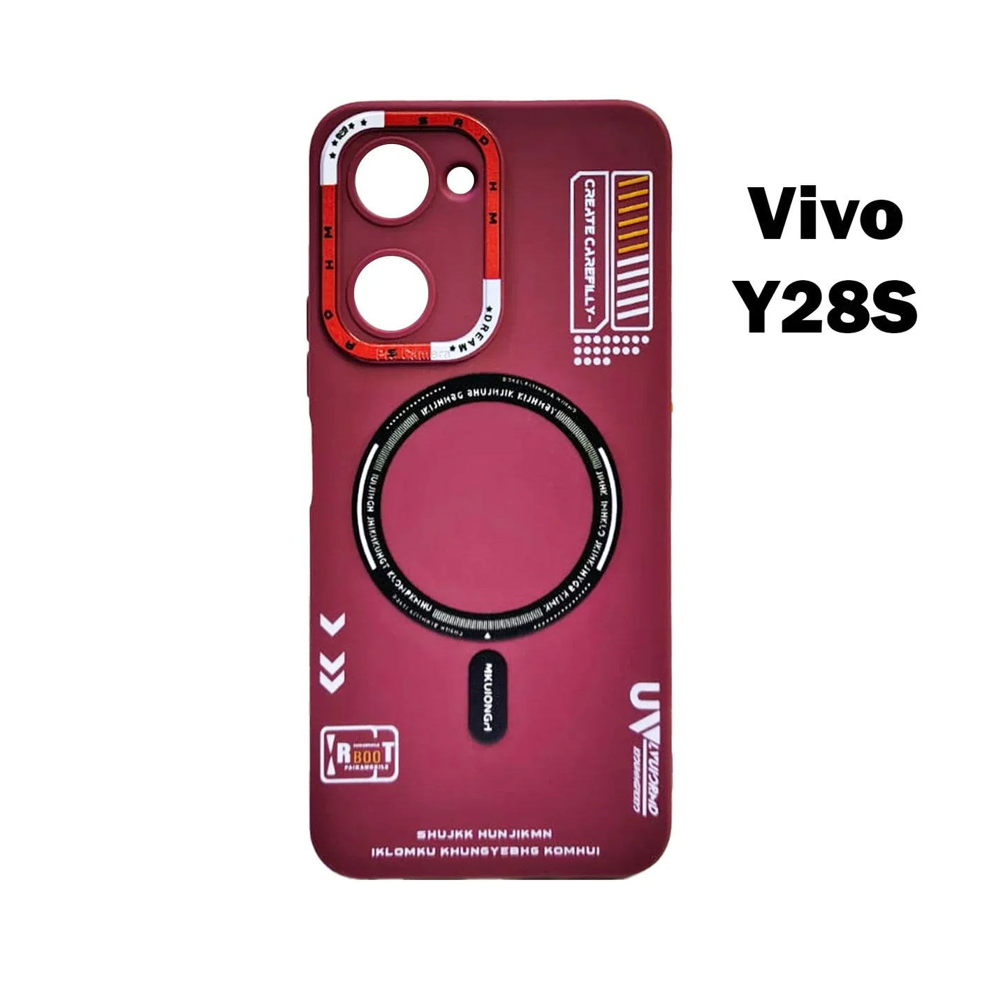 Vivo Y28S Root Text High Quality Fashion Case