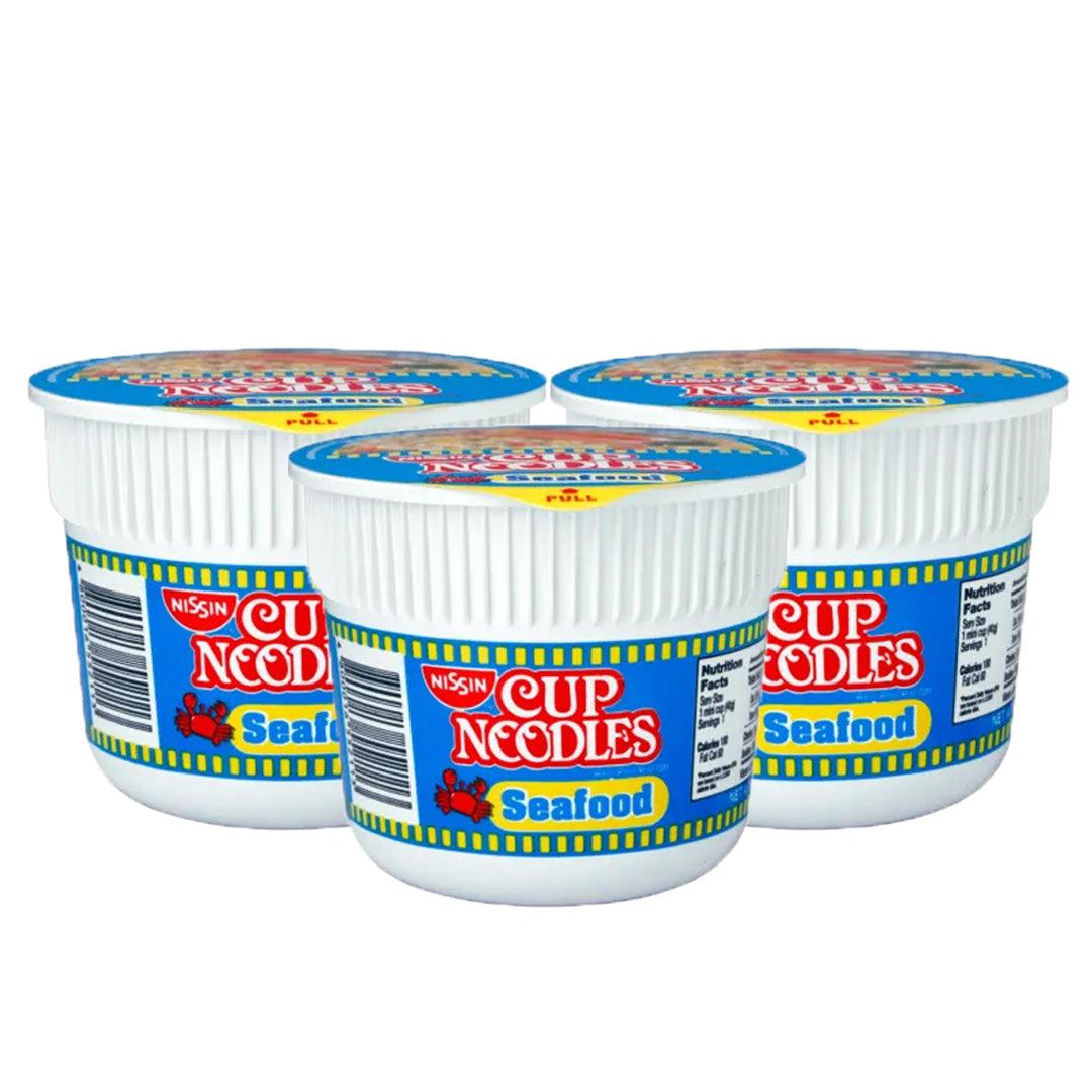 Nissin Cup Noodles Seafood 40g (2+1) Offer