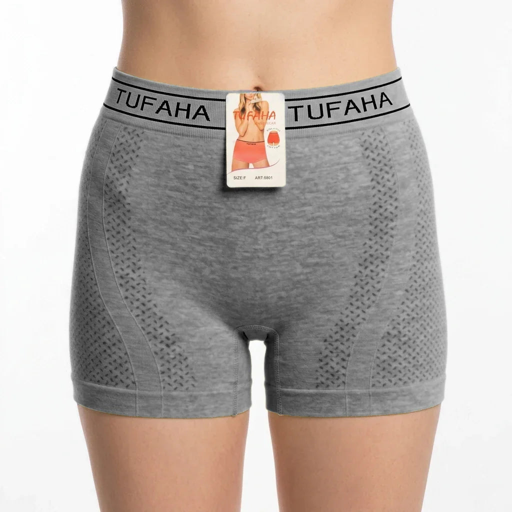 Tufaha Women's Seamless Sports Shorts - 8801#