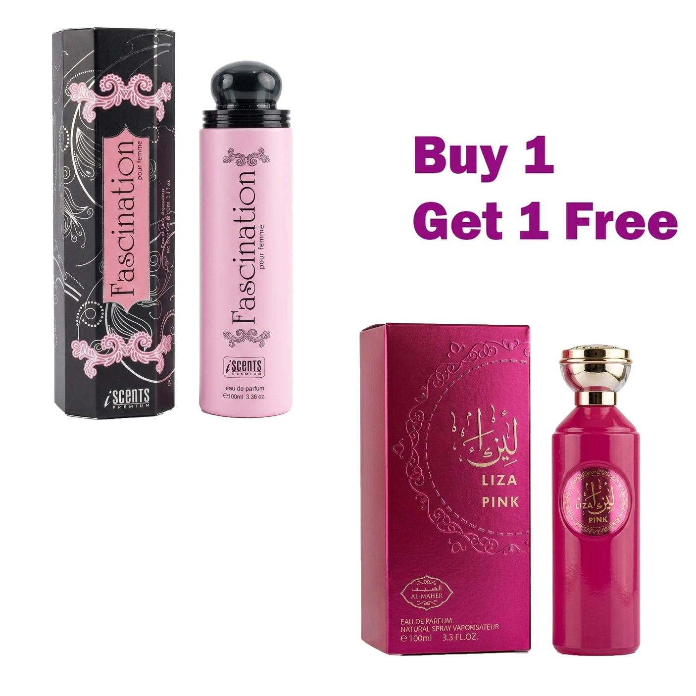 Fascination + Liza Pink Perfumes 1+1 PR-101