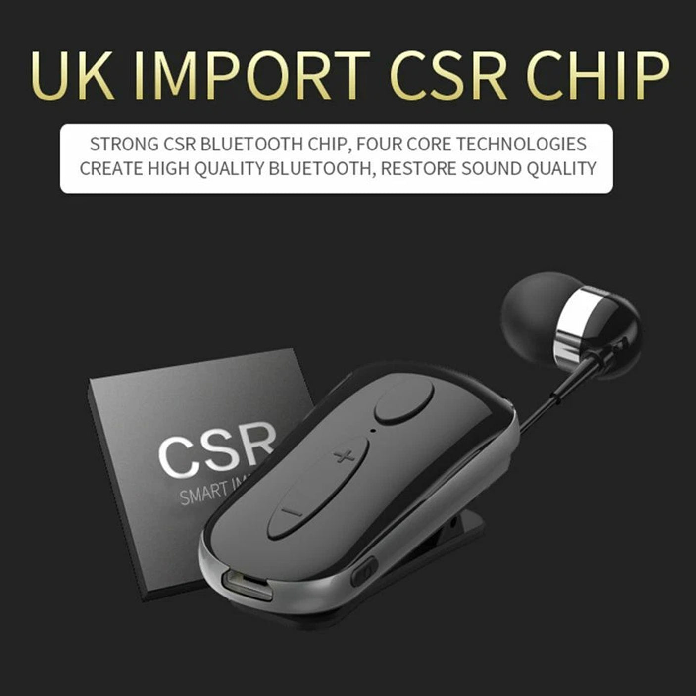 Handsfree Clip On Multifunctional Headset ART-K36