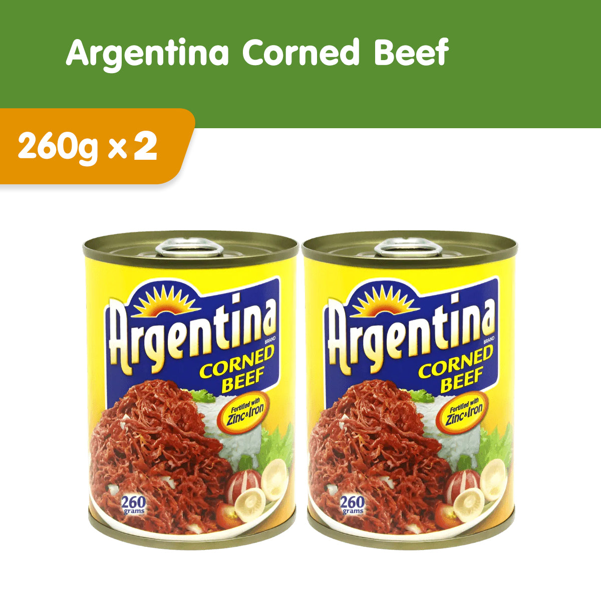 Argentina Corned Beef - 260g (1+1) Offer