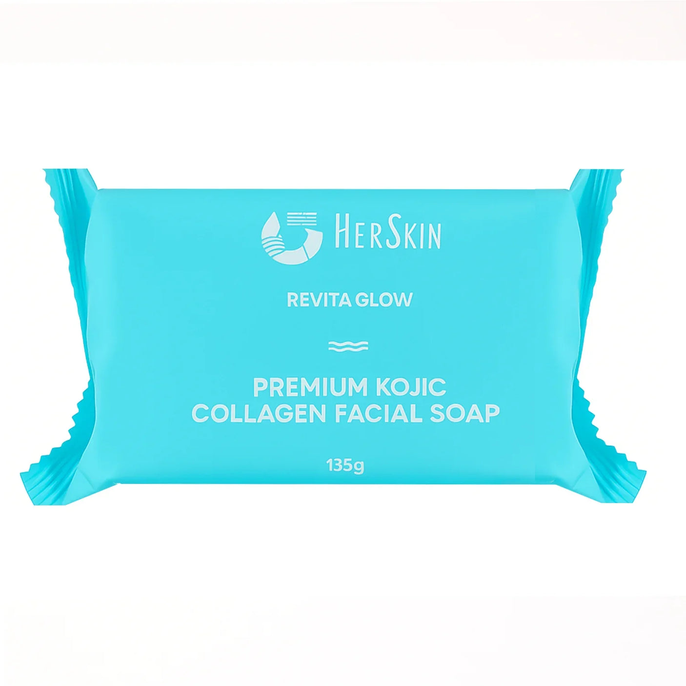 Herskin Revita Glow Premium Kojic Collagen Facial Soap - 135g