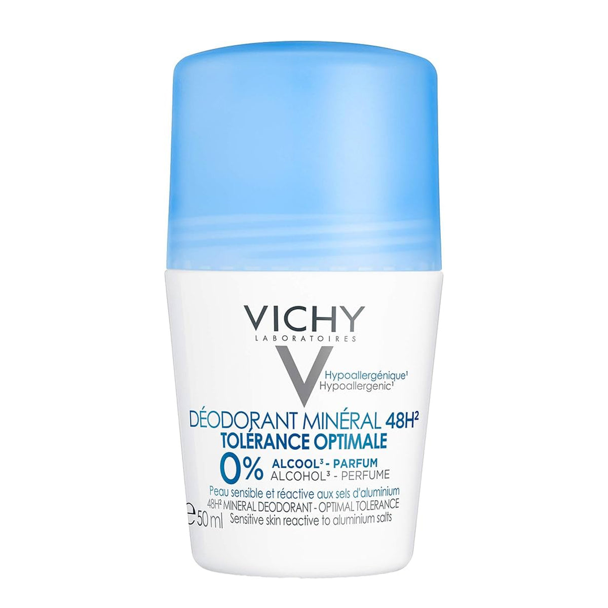 Vichy Laboratories Mineral 48H Deodorant Roll On - 50ml