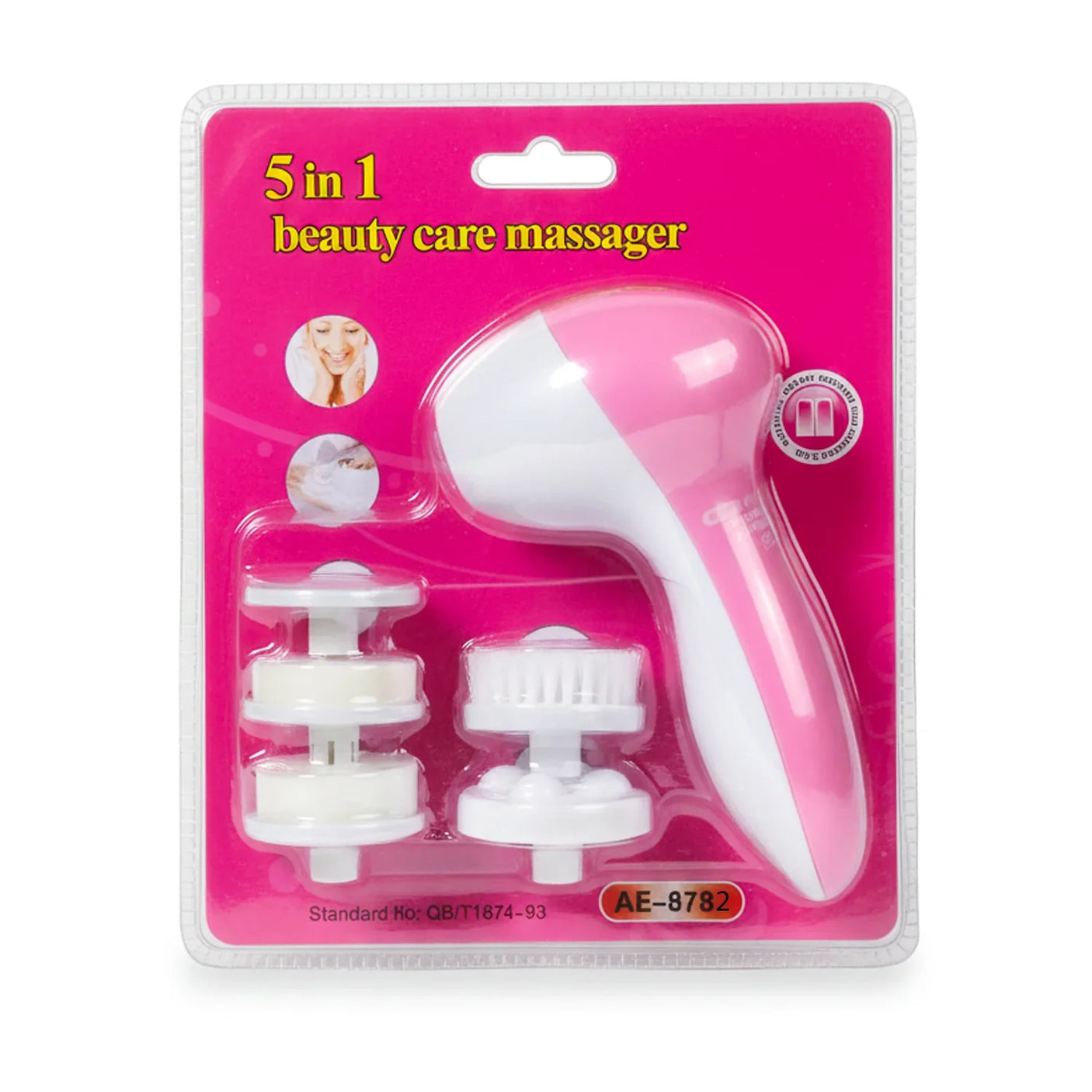 Portable 5 In 1 Beauty Care Face Massager AE-8782