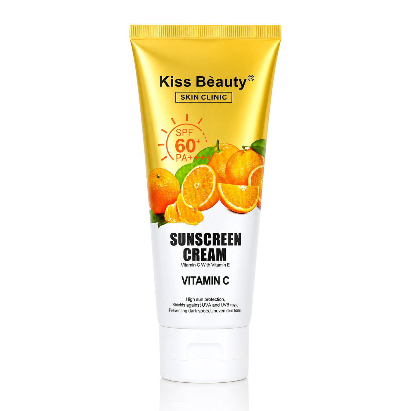 Kiss Beauty Vitamin C Sunscreen Cream SPF 60+ - 200ml