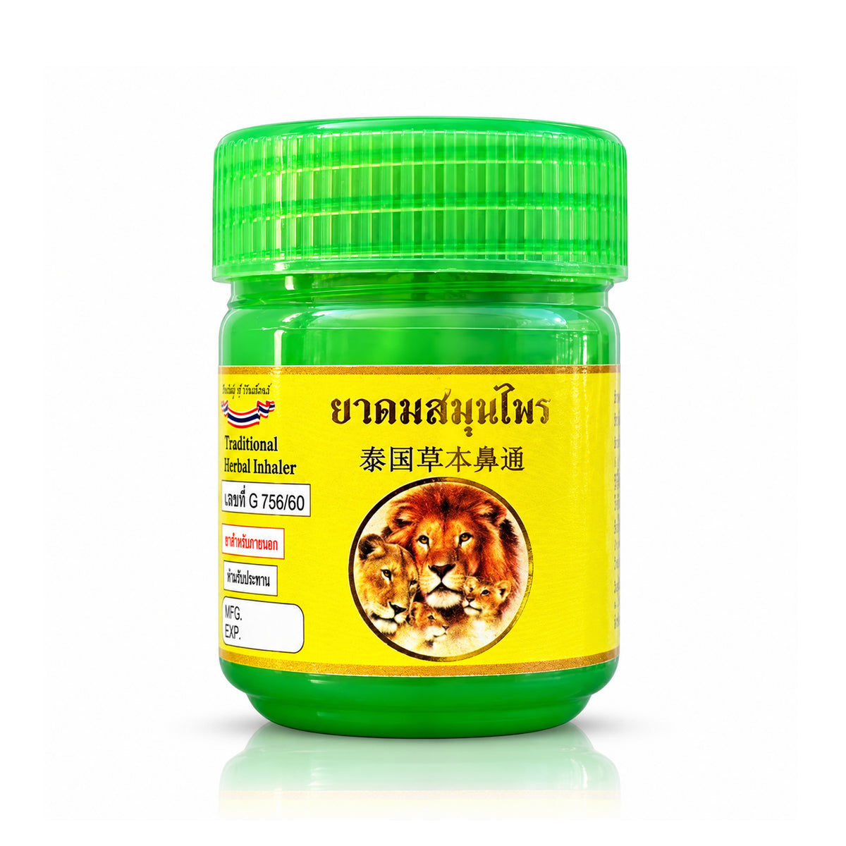 Thai Herbal Menthol Inhaler - 10g