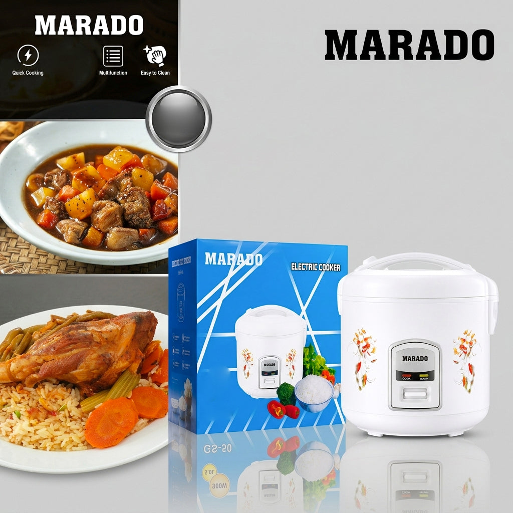 Marado 500W Electric Rice Cooker 3L GS-30