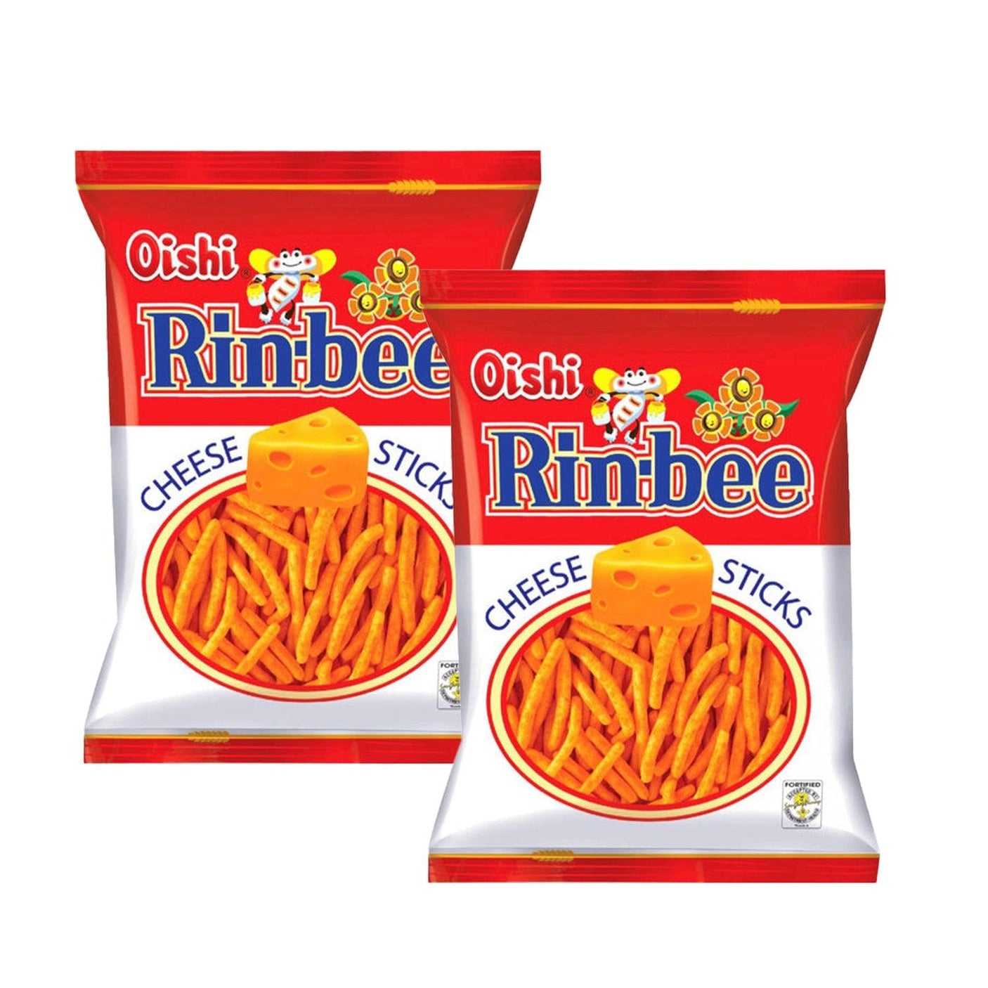 أصابع جبن أويشي رينبي - 85 جرام × 2 قطعة (عرض)