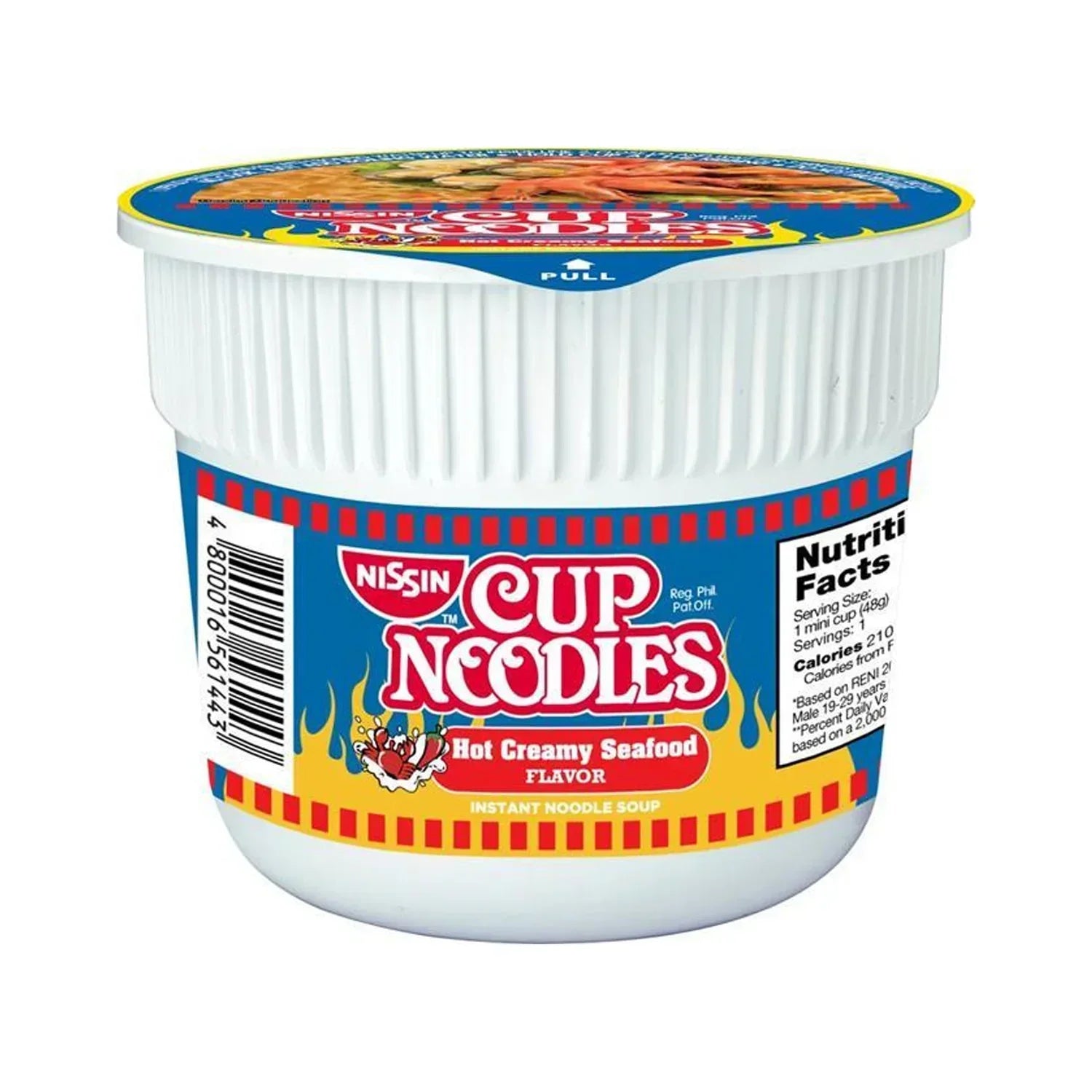 Nissin Cup Noodles Hot Creamy Seafood Flavor - 48g