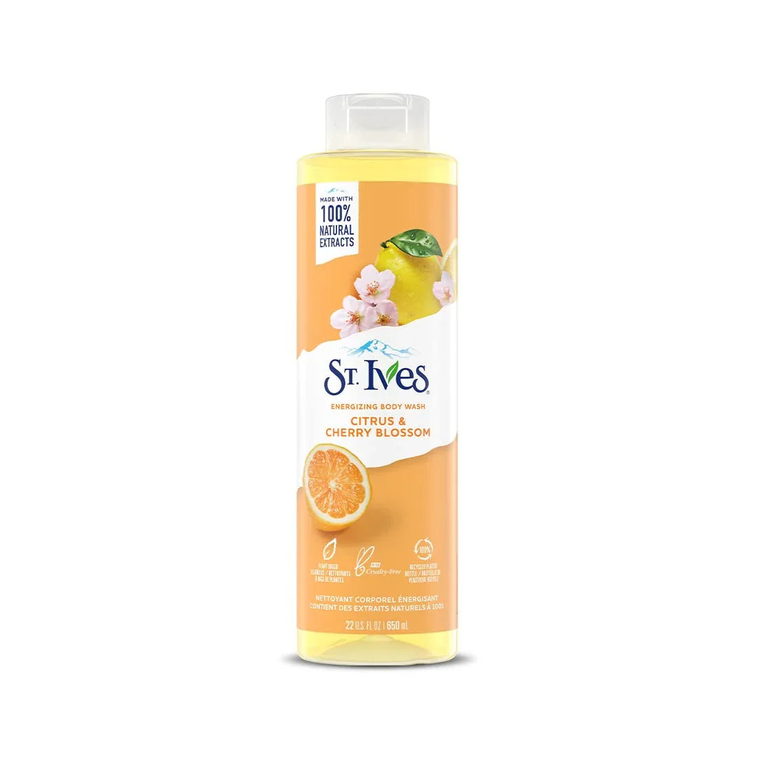 St Ives Citrus & Cherry Blossom Body Wash - 650ml