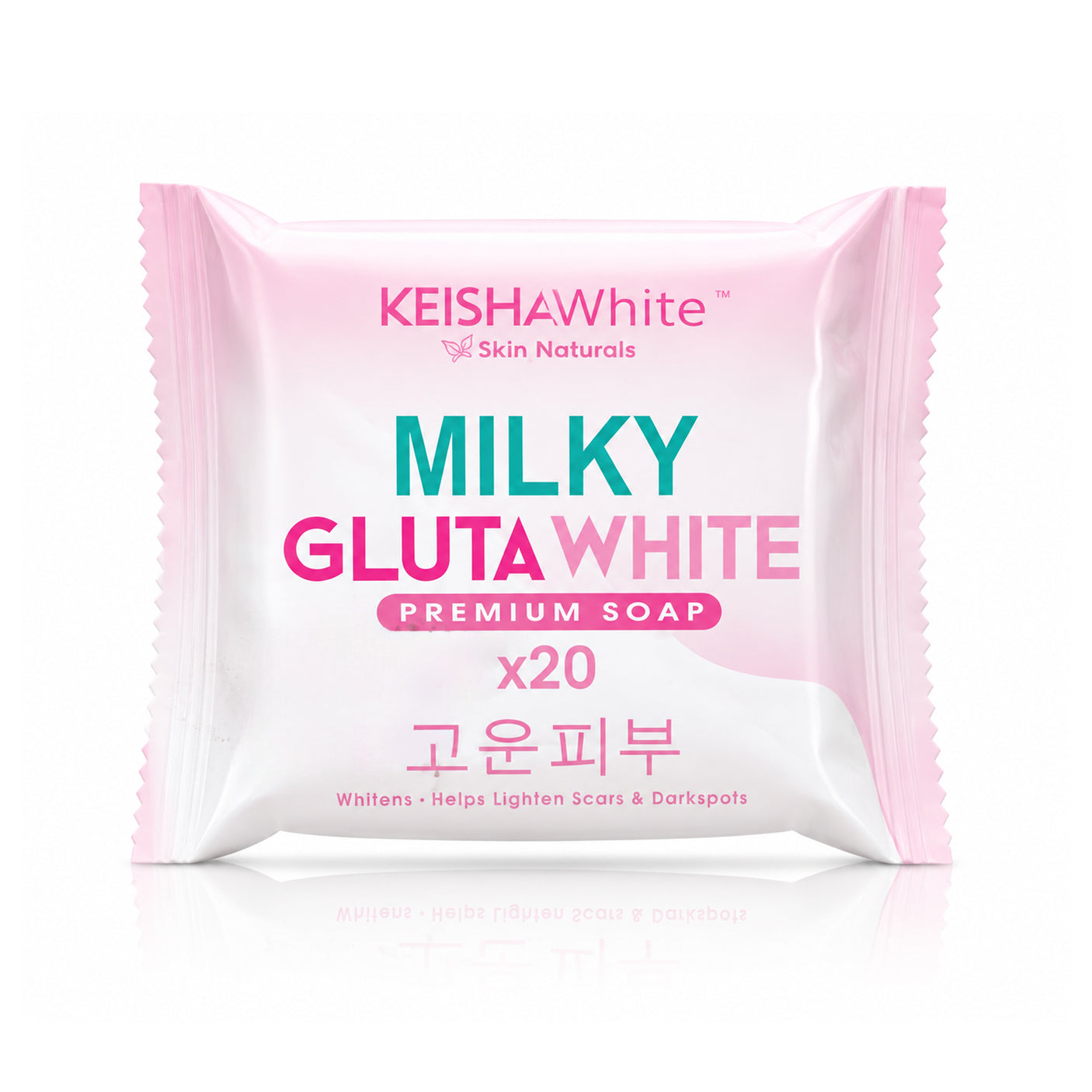 Keisha White Milky Gluta White Premium Soap X20-70g