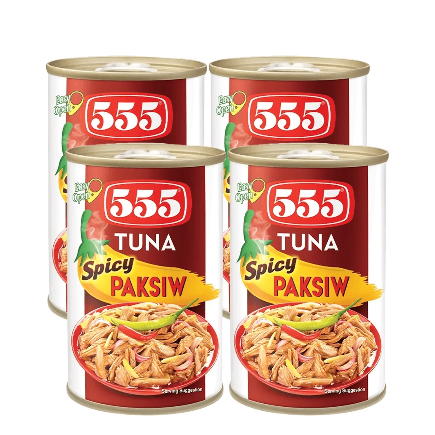 555 Tuna Spicy Paksiw 155g × 4 Pcs (Offer)