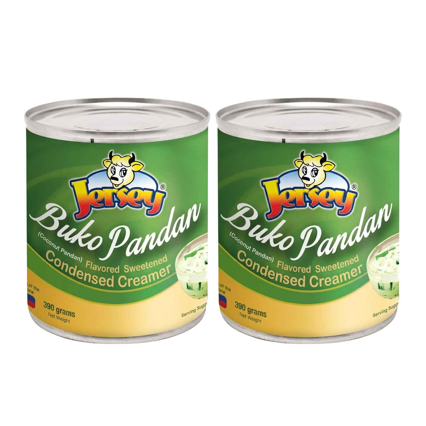 Jersey Buko Pandan Condensed Creamer - 390g (1+1) Offer