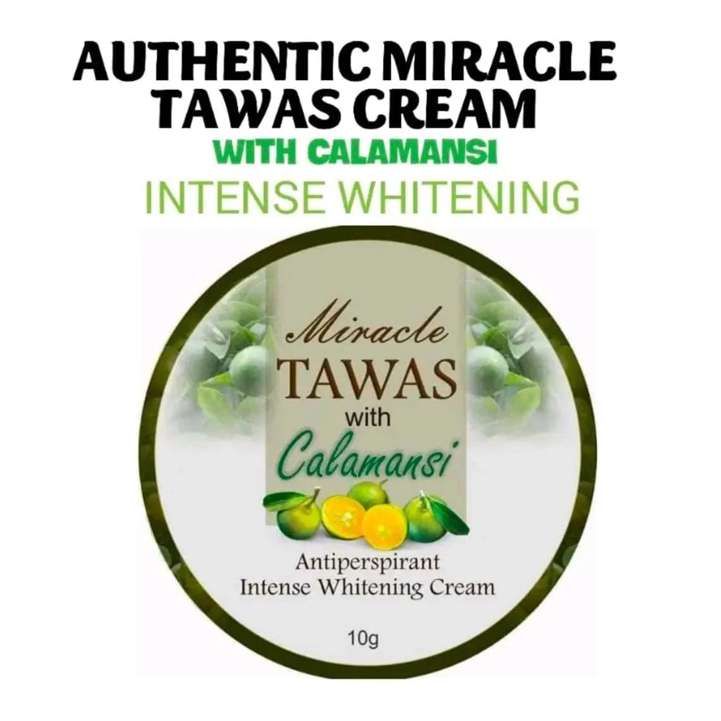 Miracle Tawas With Calamansi Underarm Brightening Cream - 10g