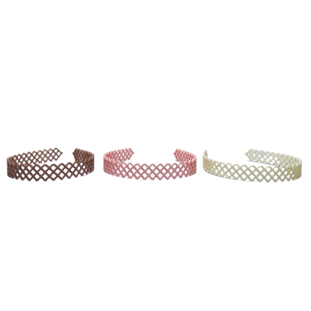 Non-Slip Pattern Design Headbands Assorted Color - 1 Pcs (KT-220B-424)