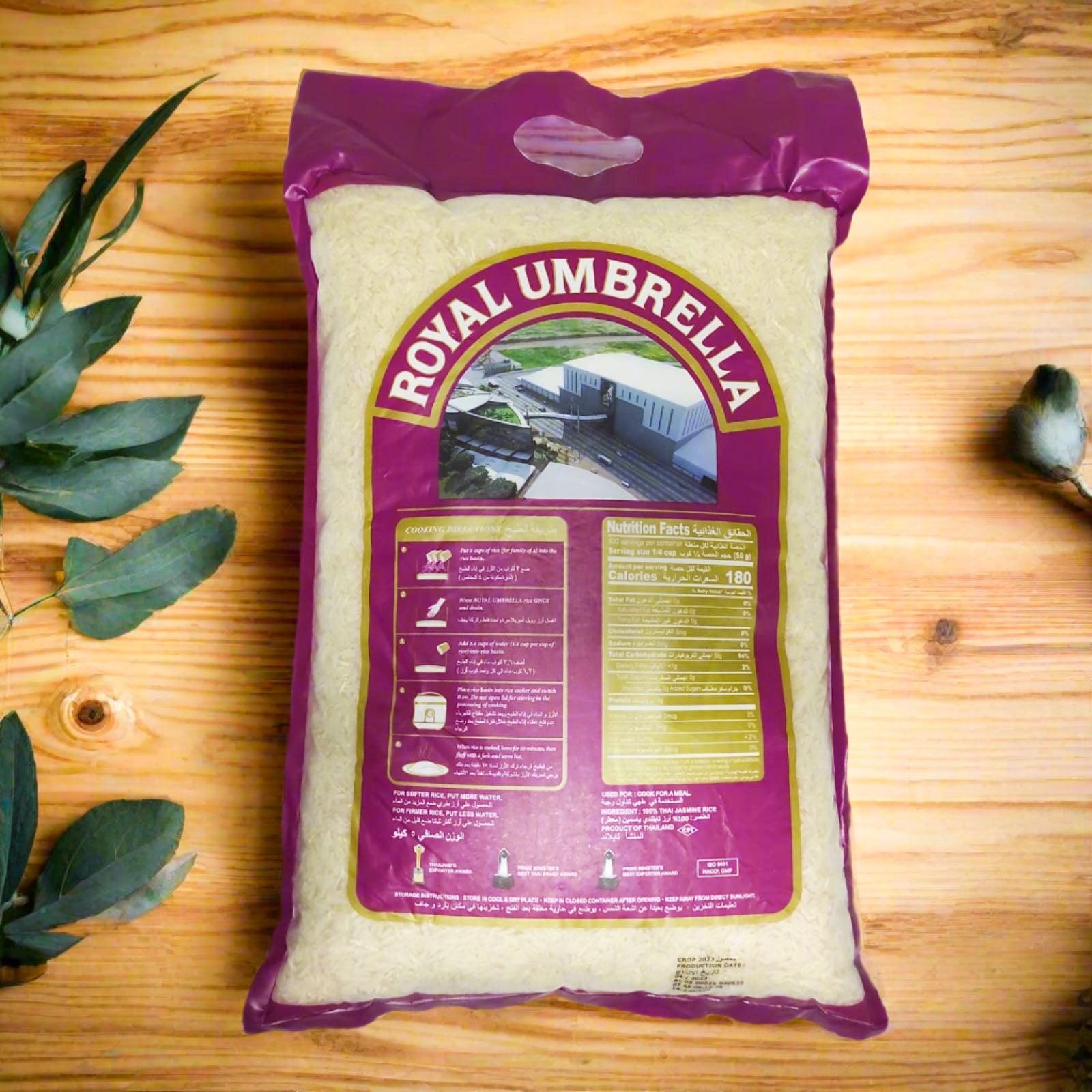 Royal Umbrella Thai Jasmin Rice(Violet) - 5kg