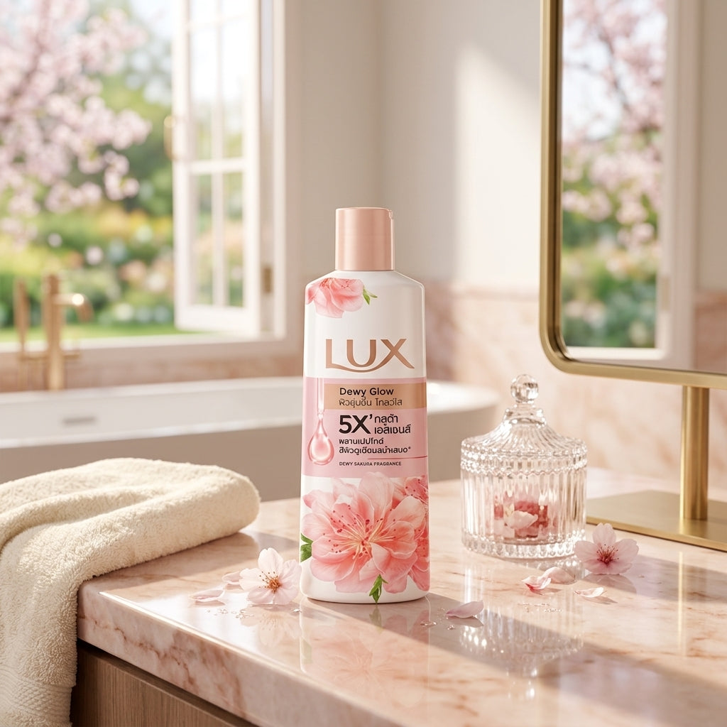 Lux Dewy Glow Body Wash - 190ml