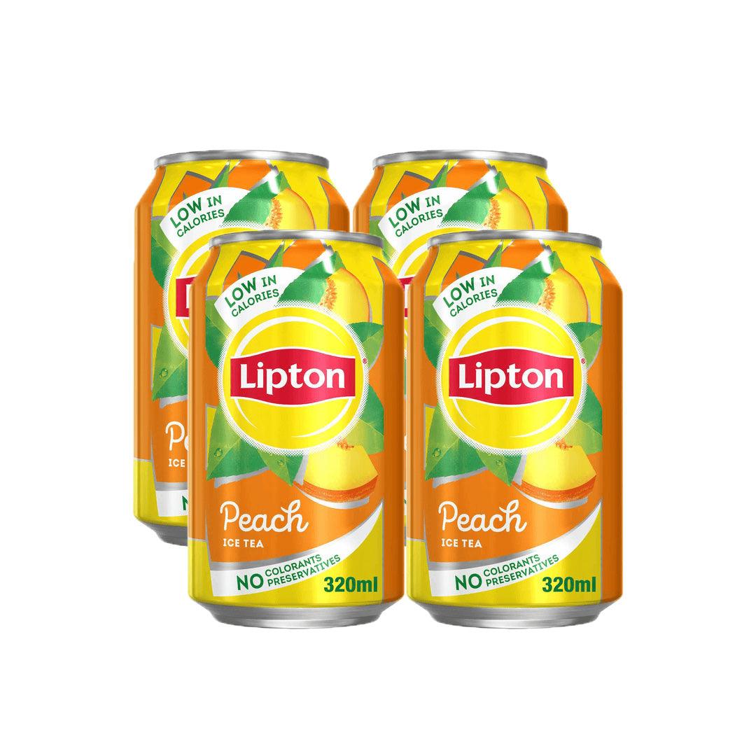 Lipton Peach Ice Tea - 320ml (3+1) Offer