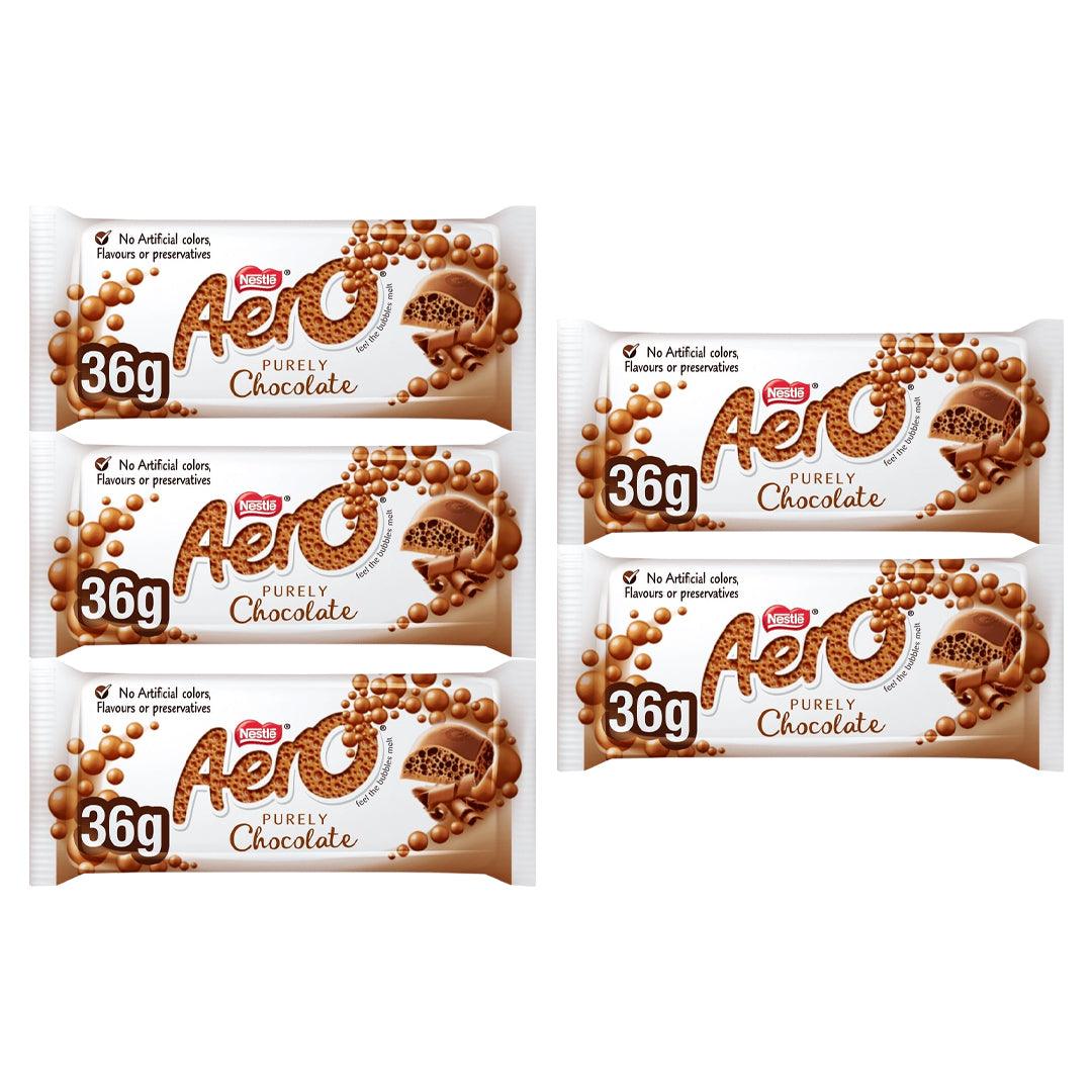 Nestle Aero Purely Chocolate 36g × 5 Pcs (Offer)