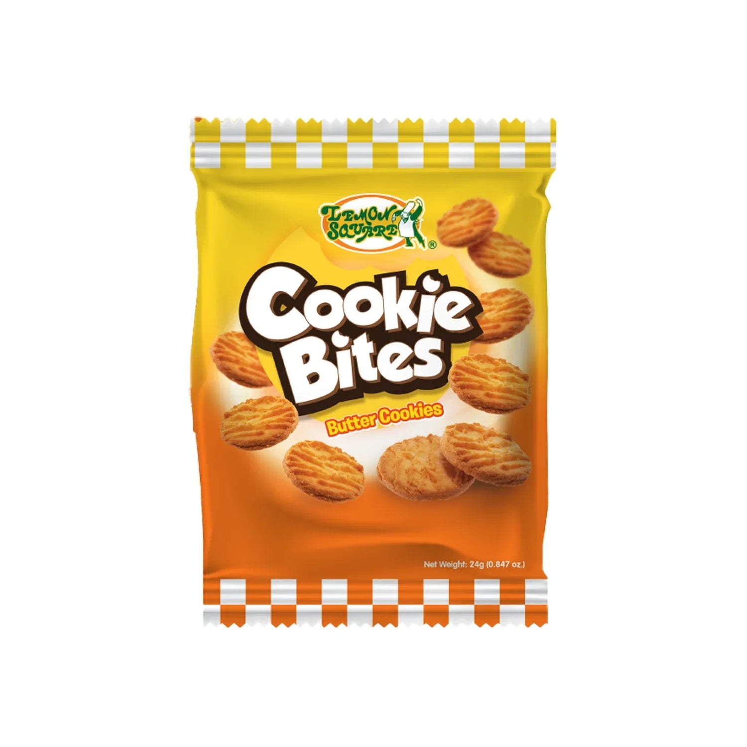 Lemon Square Butter Cookie Bites - 24g x 10's