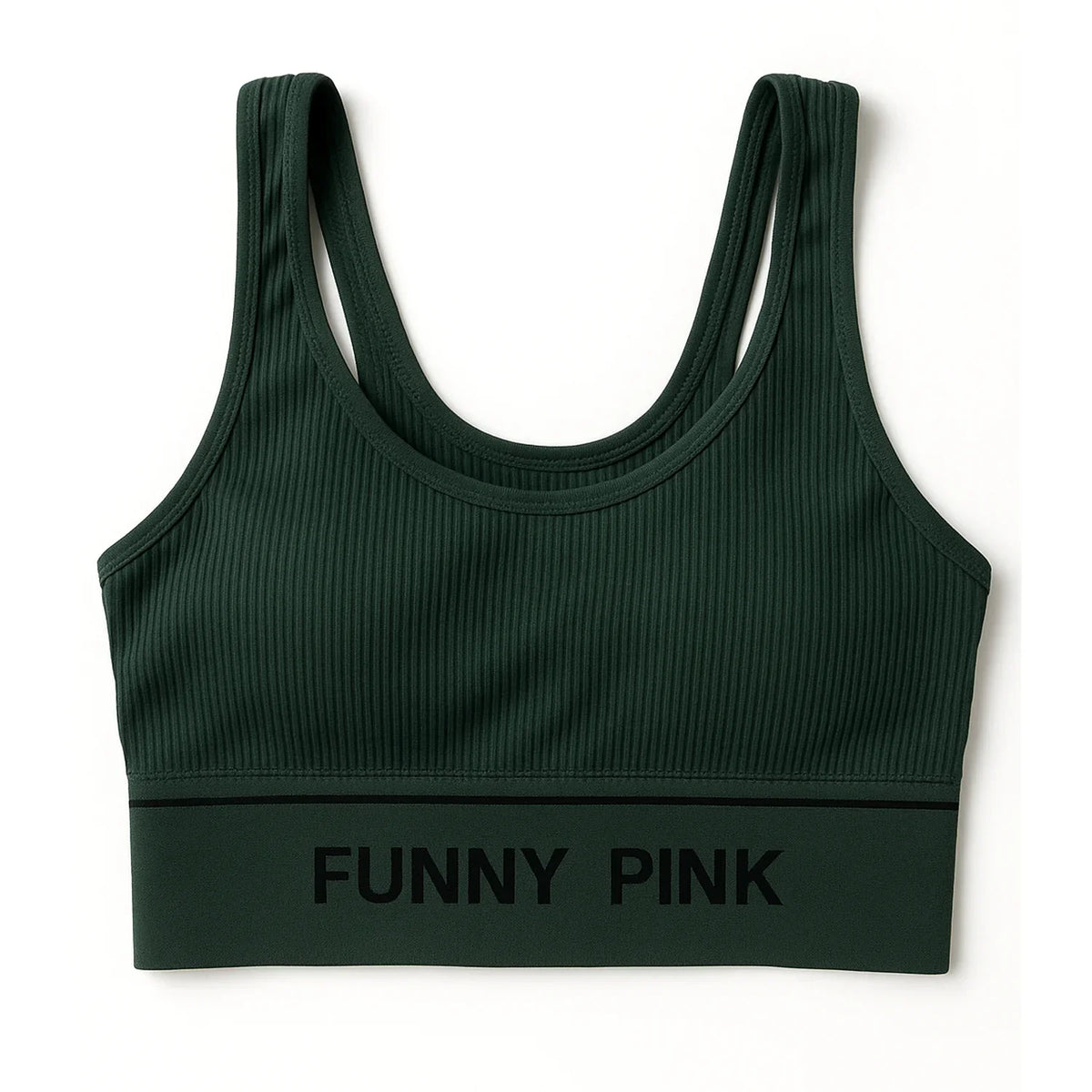 Funny Pink Women's Fancy Camisole Crop Top Sports Bra - FP274