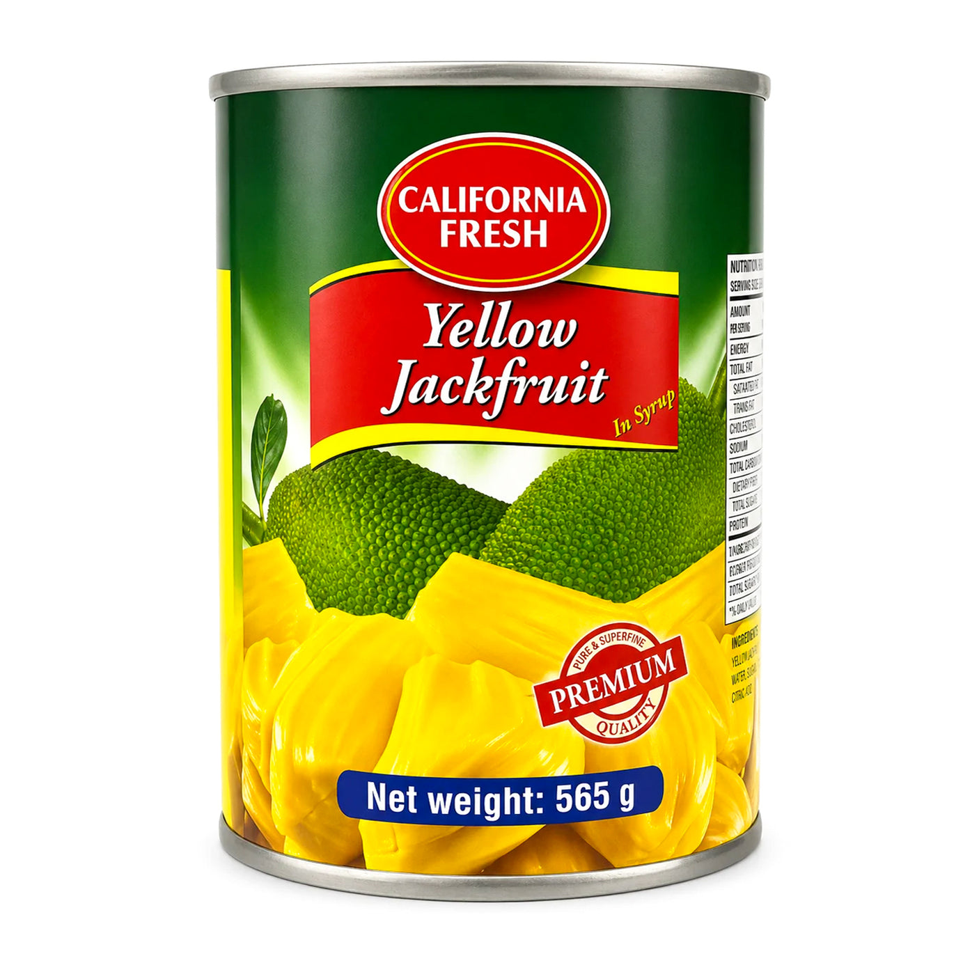 California Fresh Yellow Jackfruit In Syrup - 565g