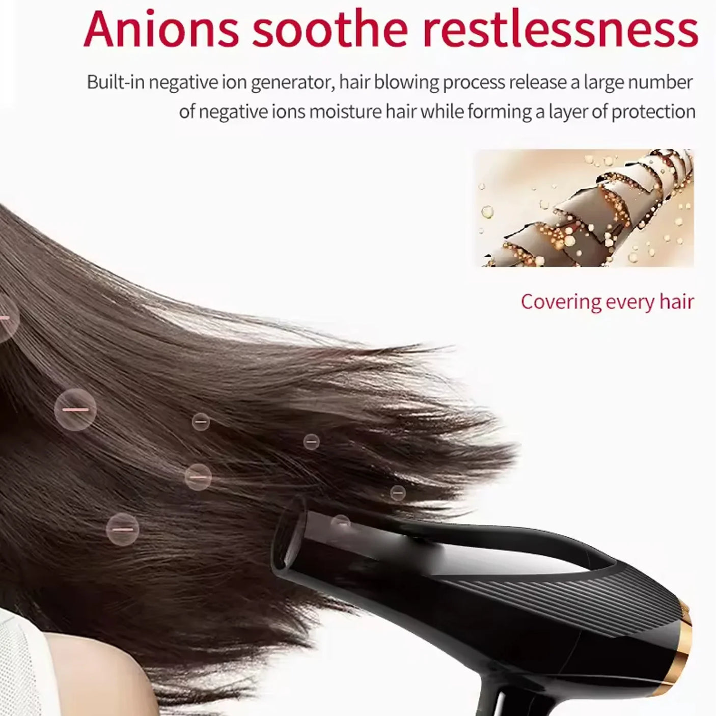 Daling Pro Design Professional Hair Dryer 2200W DL-3028