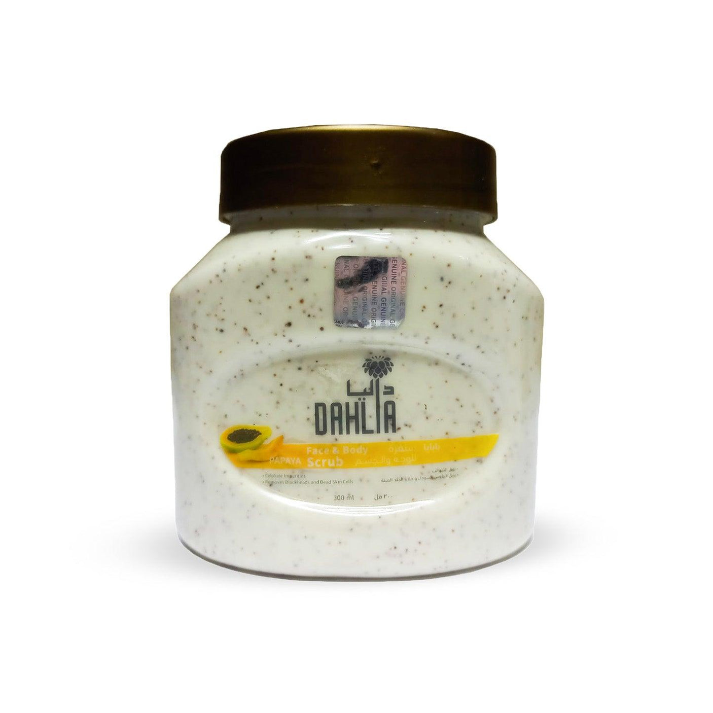 Dahlia Papaya Scrub For Face & Body - 300ml