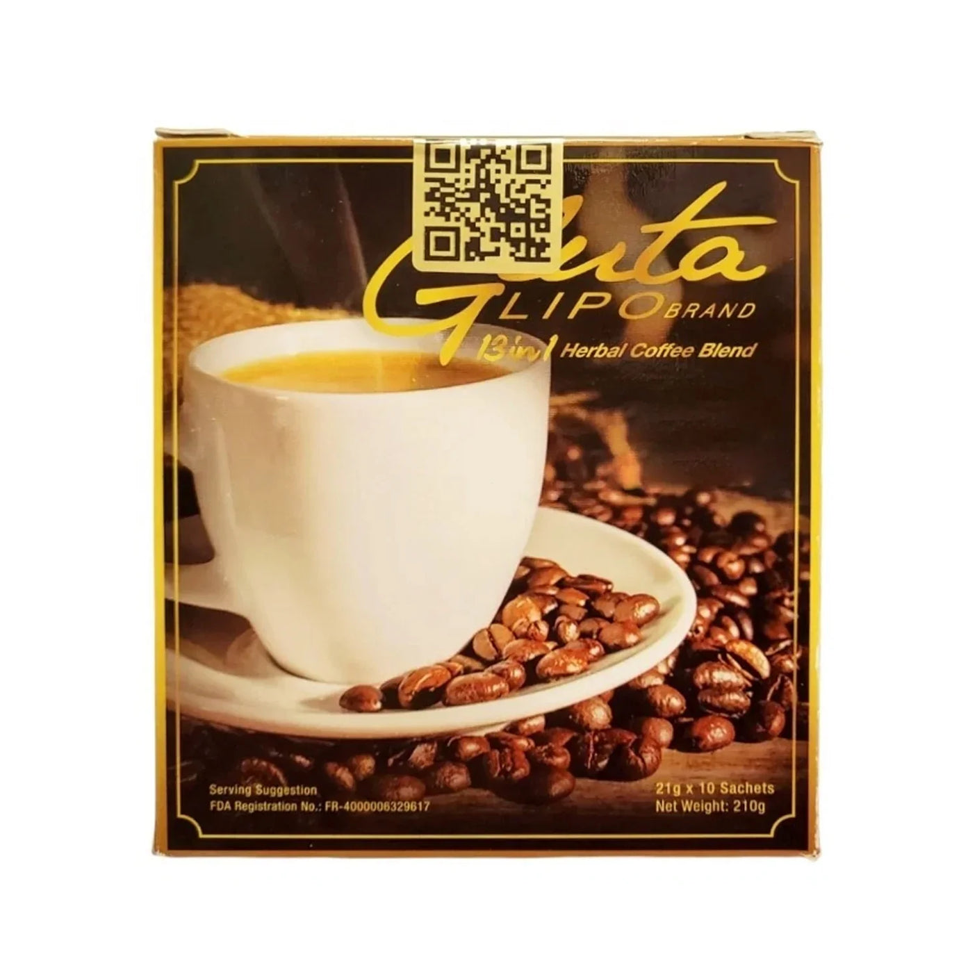 Gluta Lipo Coffee Drink - 210g