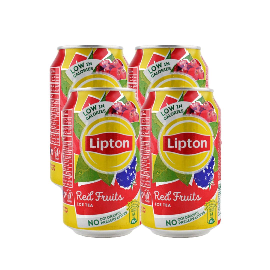 Lipton Red Fruits Ice Tea - 320ml (3+1) Offer