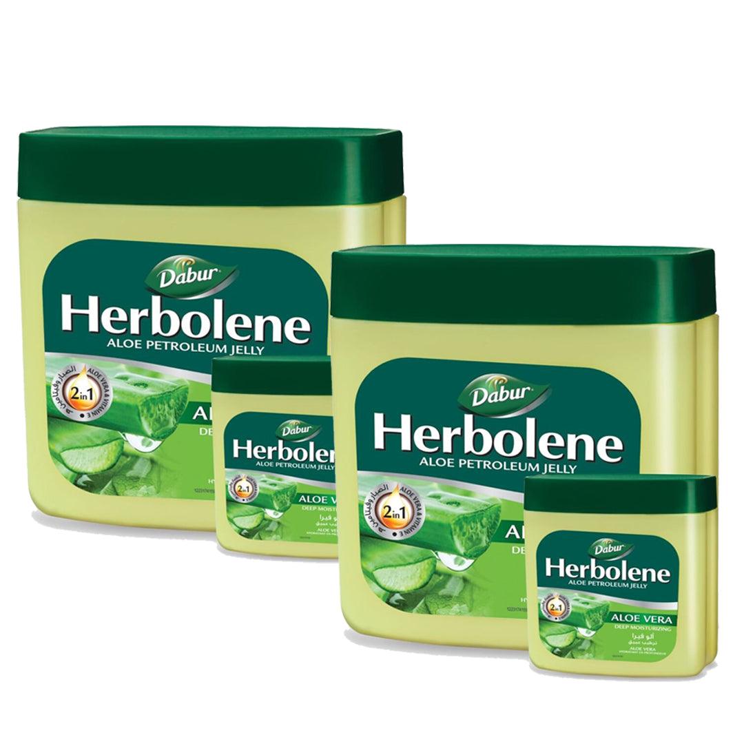 Dabur Herbolene Aloe Petroleum Jelly - 425ml + 115ml (2 Pcs)