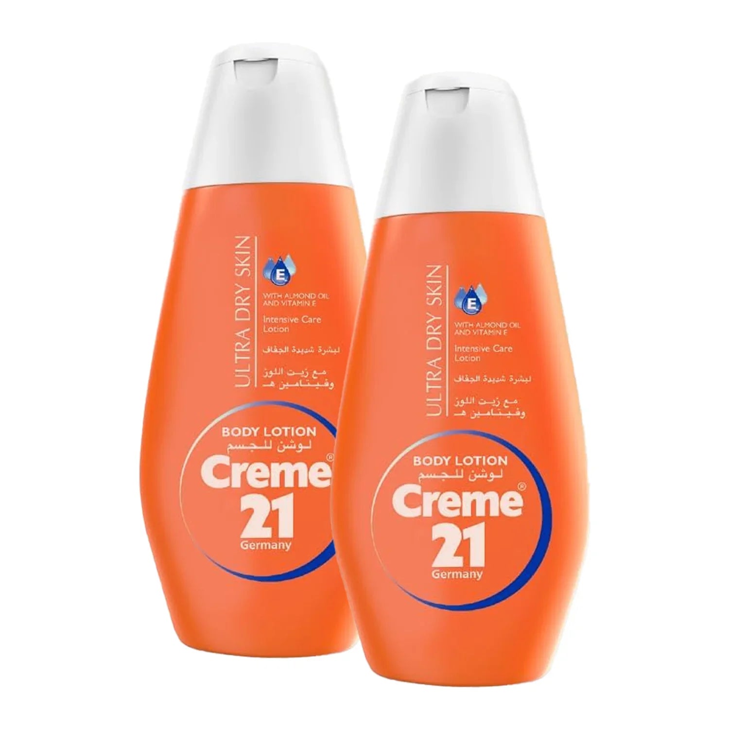 Creme 21 Body Lotion Ultra Dry Skin - 250ml × 2 Pcs (Offer)