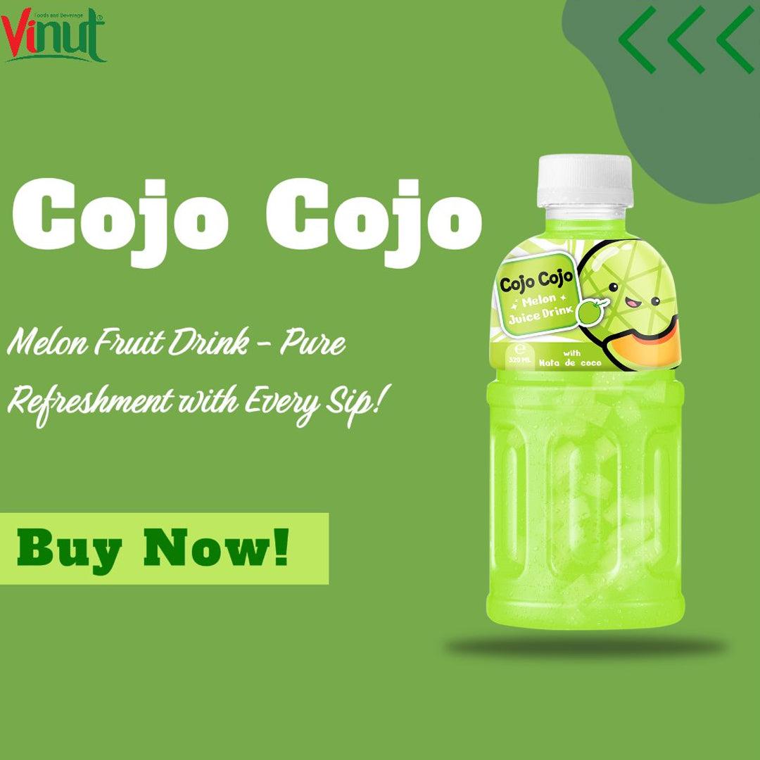 Cojo Cojo Melon Juice Drink With Nata De Coco - 320ml
