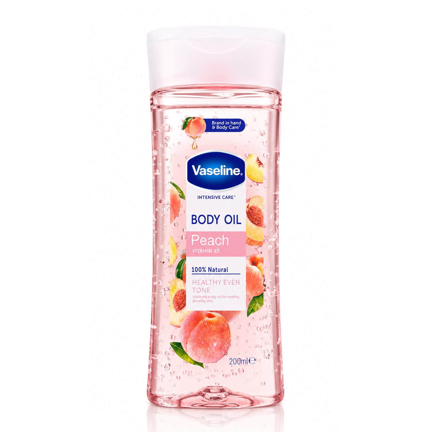 Vaseline Peach Vitamin B3 Body Oil - 200ml