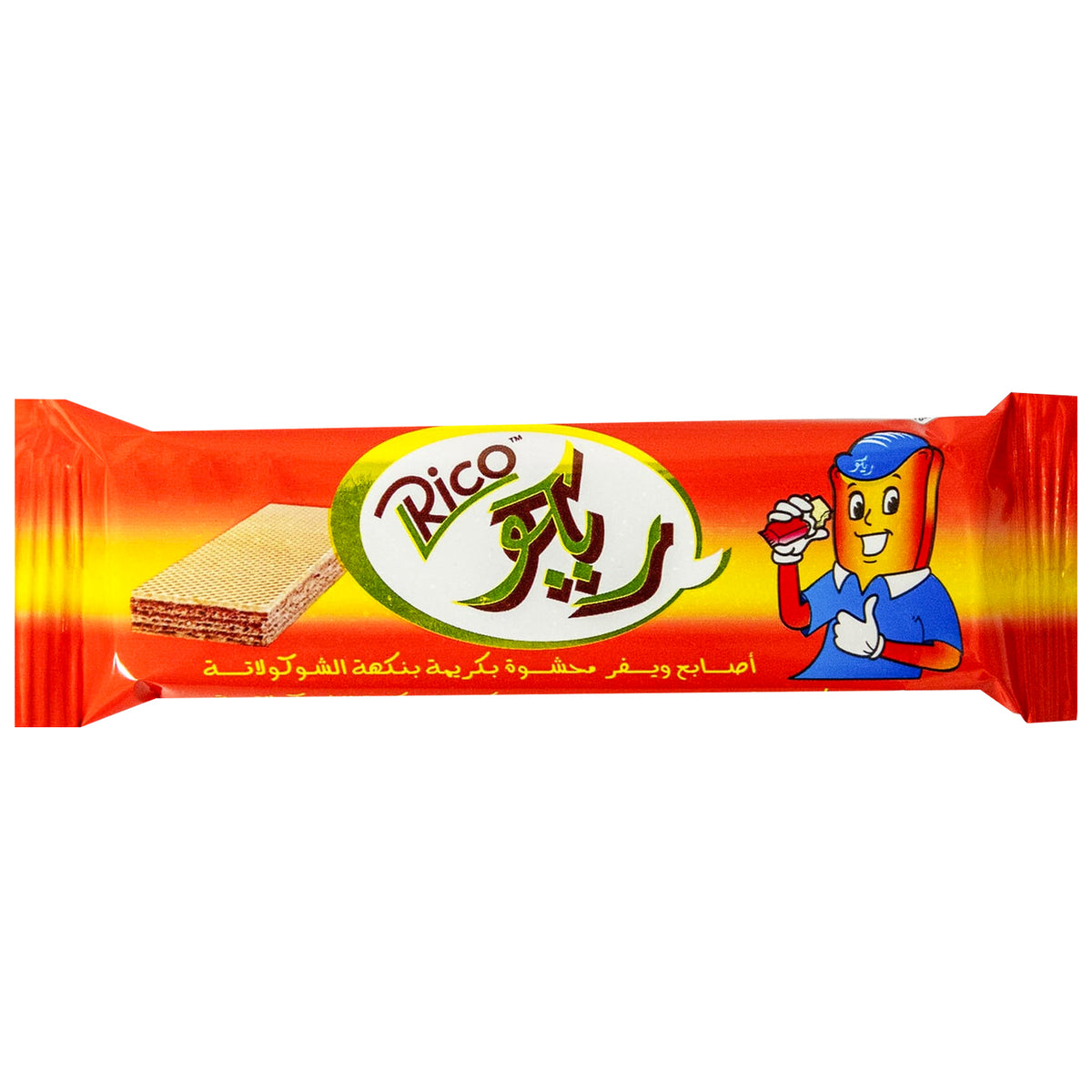 Rico Wafer Finger with Chocolate Cream - 24 × 17.6g