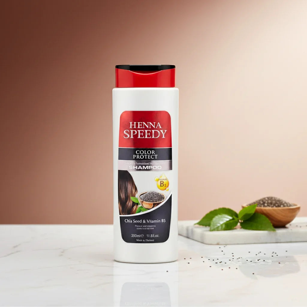 Henna Speedy Color Protect Chia Seed & Vitamin B5 Shampoo - 350ml
