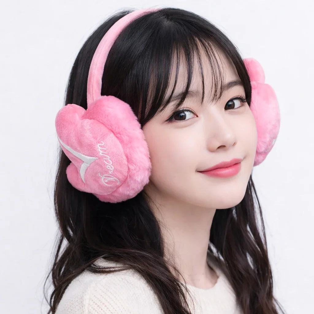 Dream Mickey Design Cozy Faux Fur Winter Ear Muffs