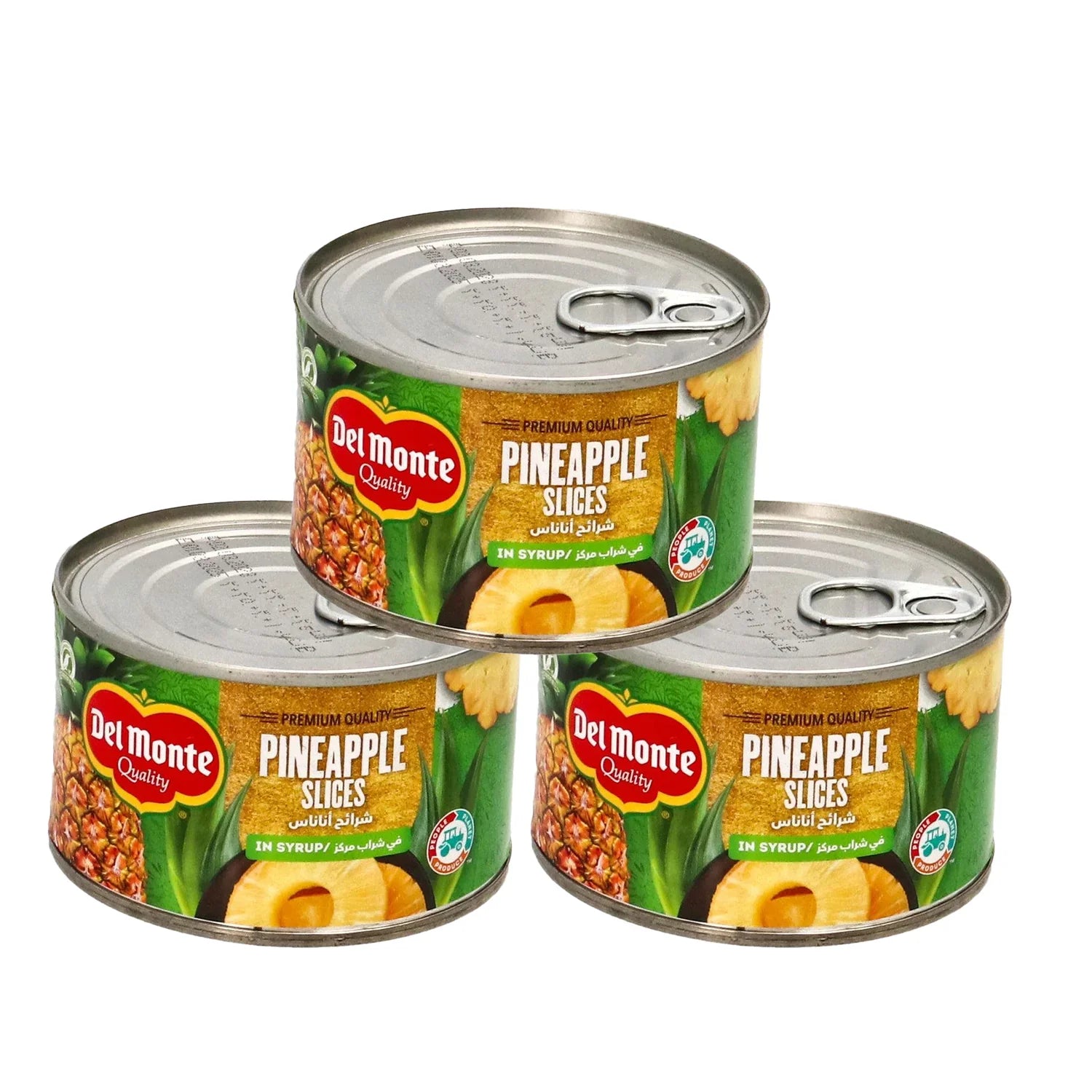 Del Monte Pineapple Sliced in Syrup - 235g × 3 Pcs (Offer)