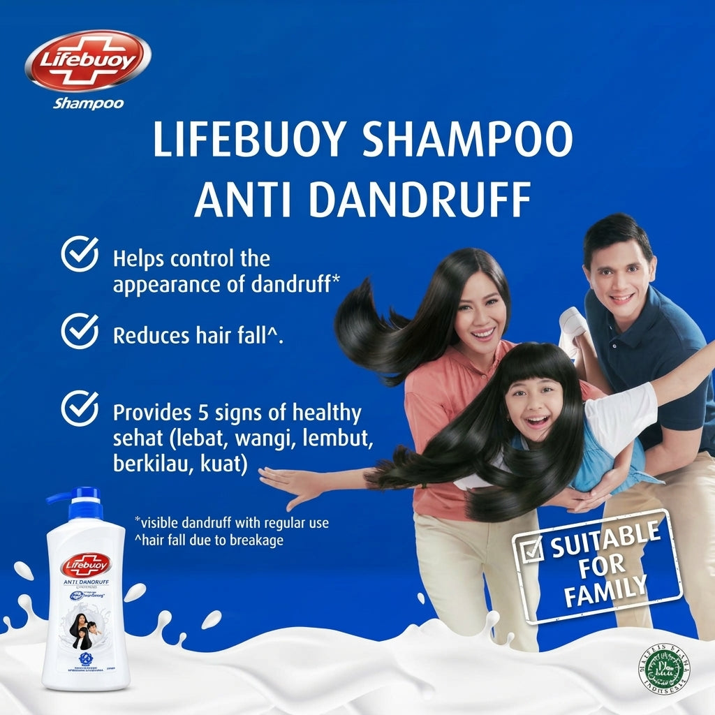 Lifebuoy Anti-Dandruff Shampoo - 680ml