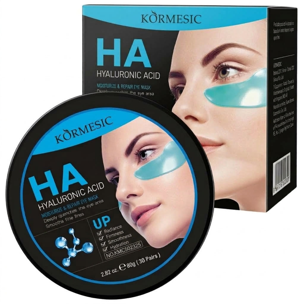 Kormesic Hyaluronic Acid Moisturize & Repair Eye Mask - 80g (30 Pairs)