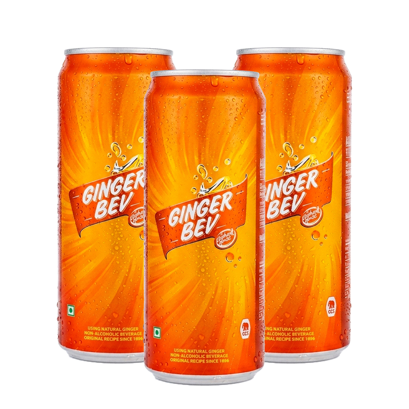 Ginger Bev Spicy-Sweet Drink - 330ml (2+1) Offer