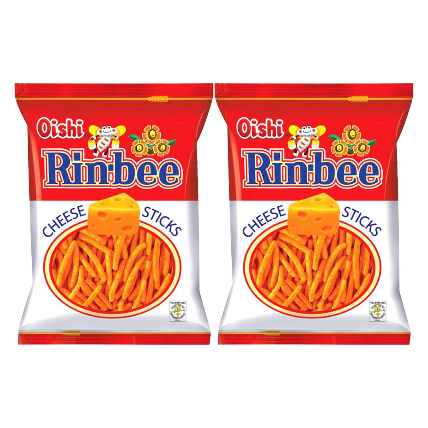 Oishi Rinbee Cheese Sticks - 85g × 2 Pcs(Offer)