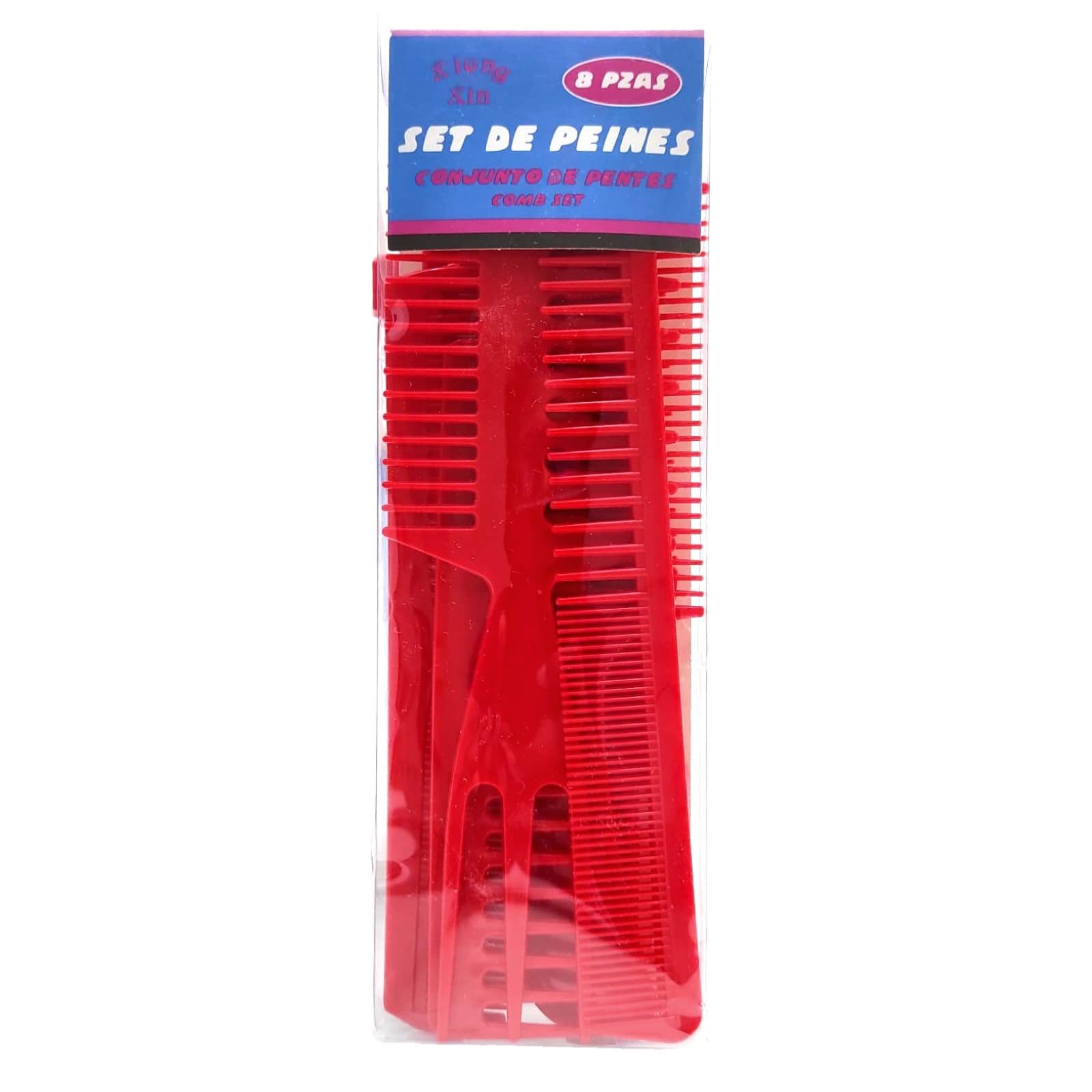Xiong Xin Professional Comb Set - 8pcs