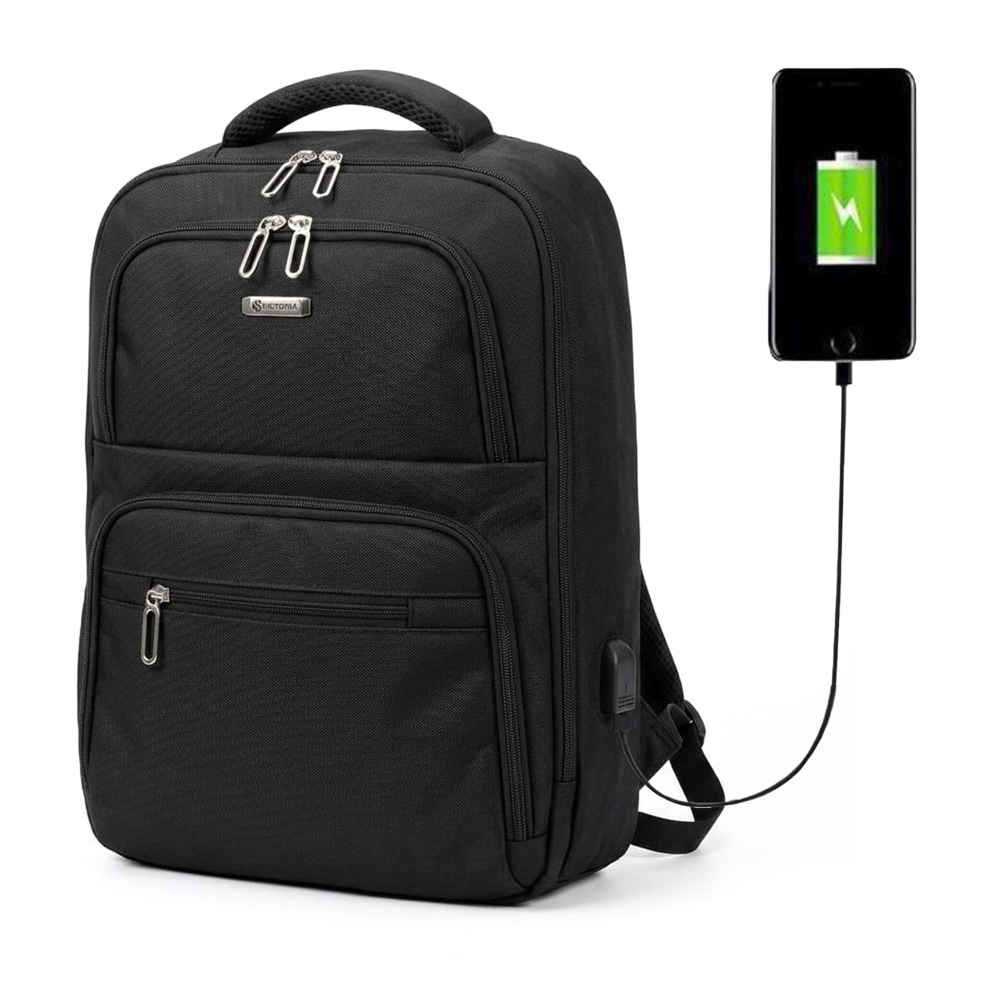 Multi Purpose Laptop Backpack With USB Charging Port - 377#