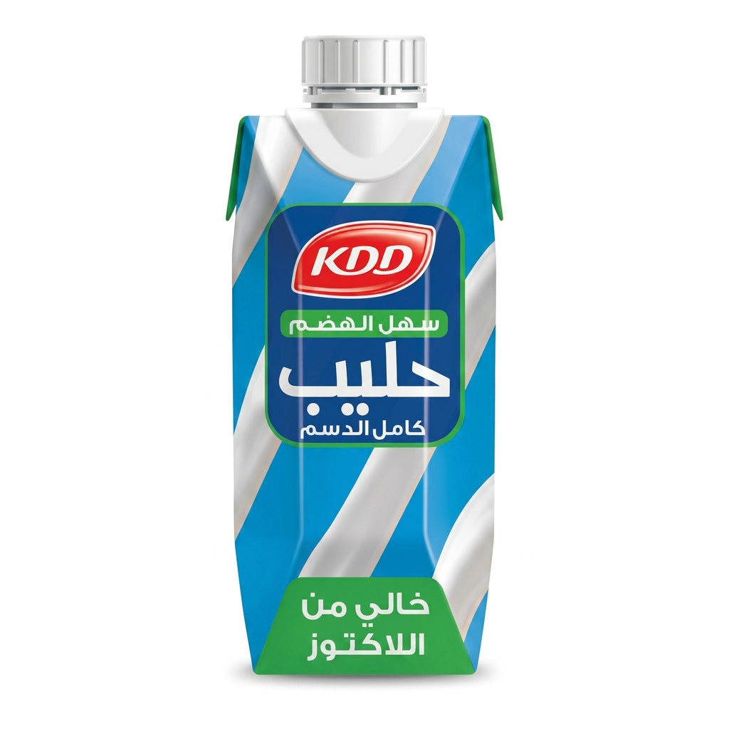 KDD Lactose Free Full Cream Milk Easy Digest - 1 Litre