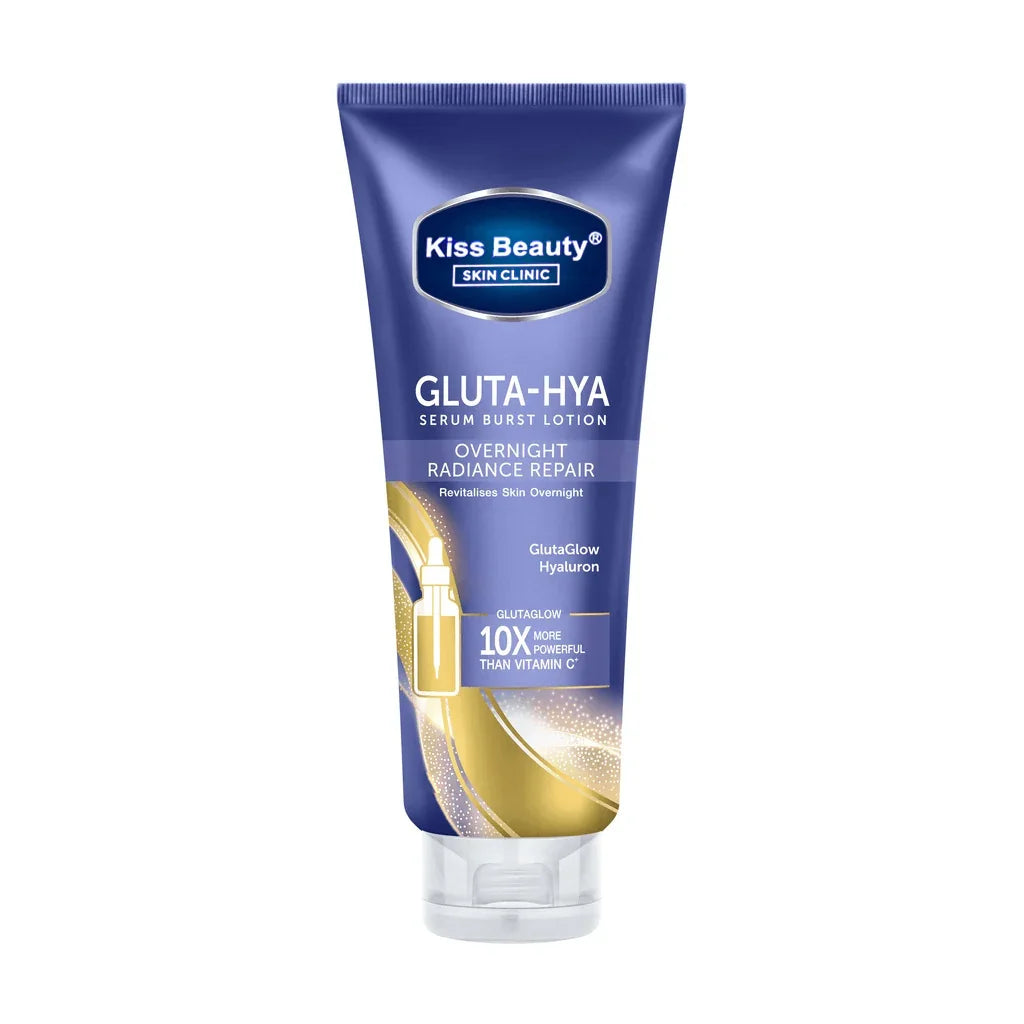 Kiss Beauty Gluta-Hya Serum Burst Lotion Overnight Radiance Repair - 400ml